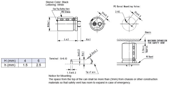 NRLBW221M450V25X35LF